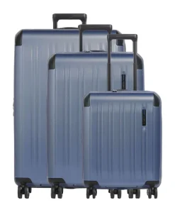 Dynamiic 4-Rollen Trolley Set blau 76