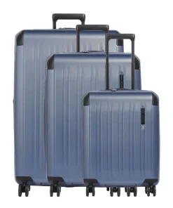 Dynamiic 4-Rollen Trolley Set blau 76