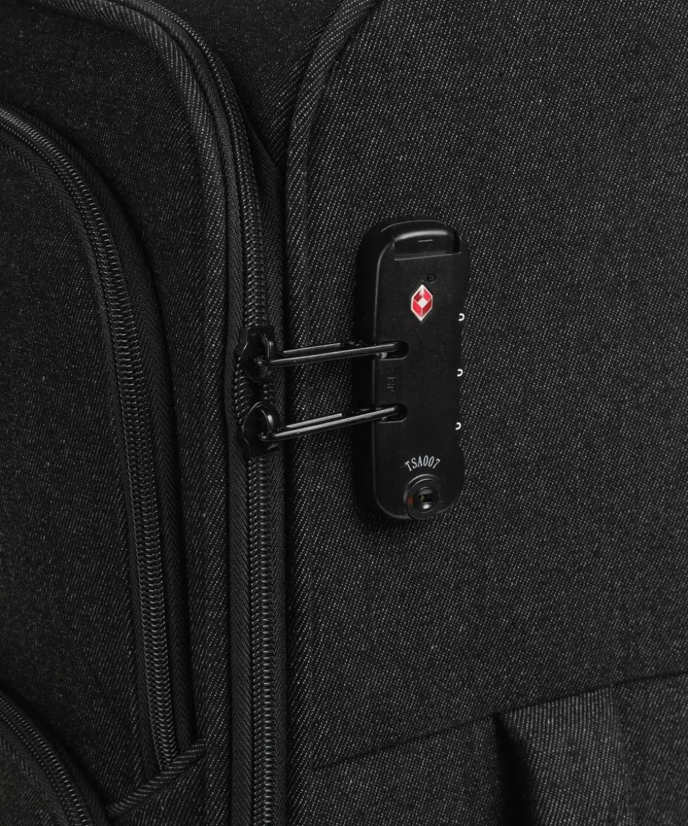 Dynamo 4X 4-Rollen Trolley schwarz 69 cm