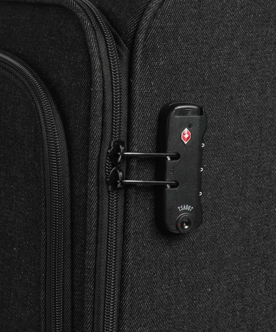 Dynamo 4X 4-Rollen Trolley schwarz 79 cm