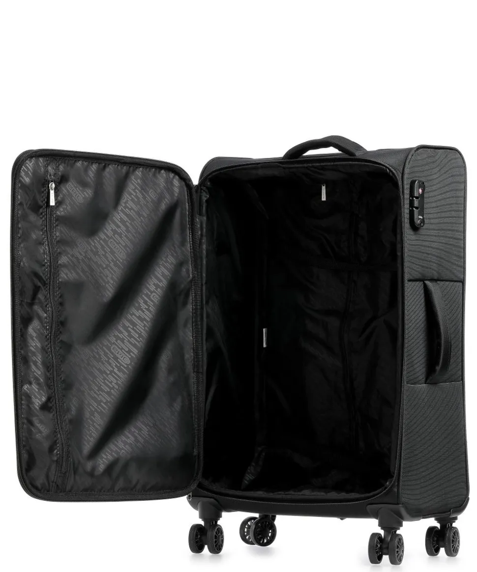 Dynamo 4X 4-Rollen Trolley schwarz 69 cm