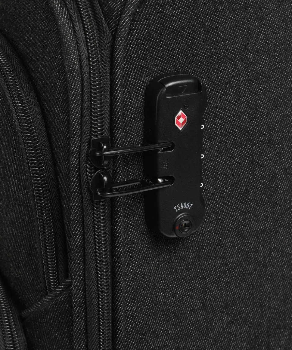 Dynamo 4X 4-Rollen Trolley schwarz 55 cm