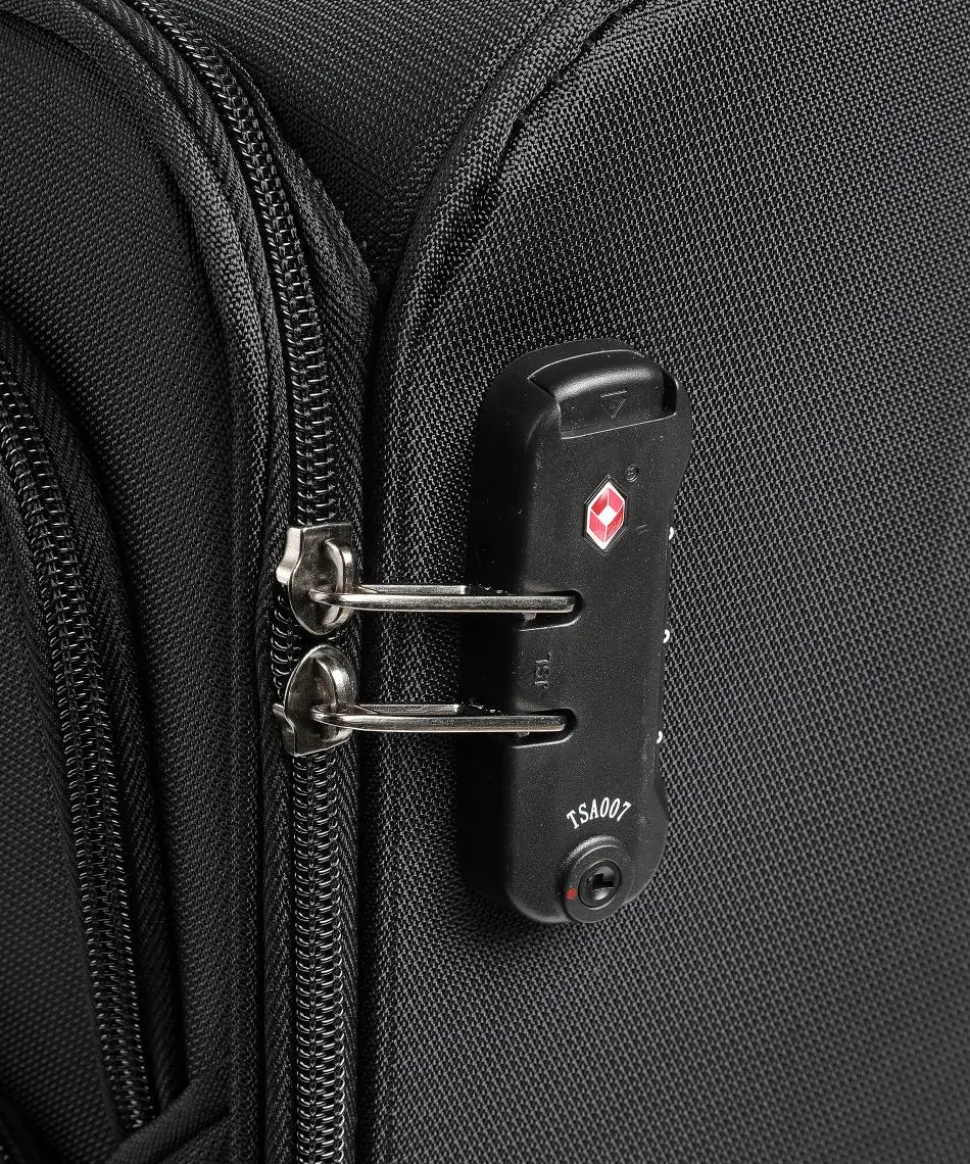 Dynamo 4X 4-Rollen Trolley schwarz 55 cm