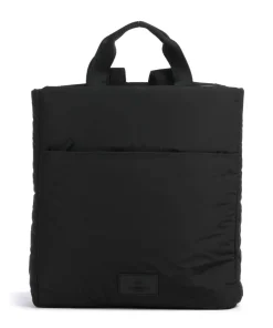 Earth Rucksack-Tasche recyceltes Polyester schwarz