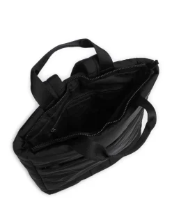 Earth Rucksack-Tasche recyceltes Polyester schwarz