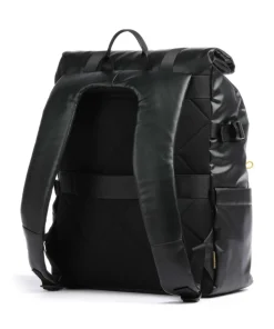 Eco Coated Laptop-Rucksack 17″ Polyester schwarz