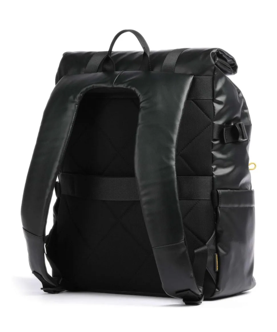 Eco Coated Laptop-Rucksack 17″ Polyester schwarz