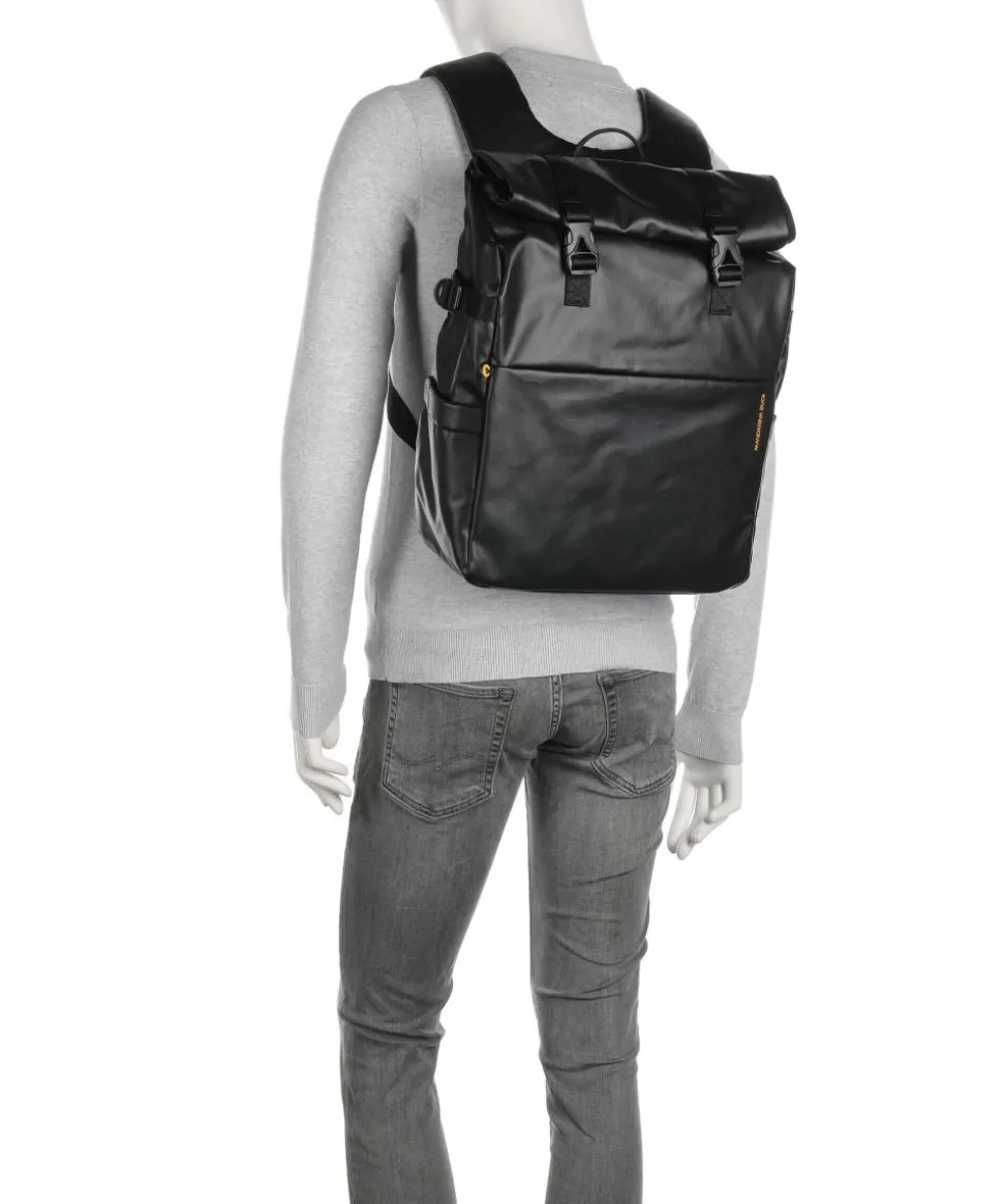 Eco Coated Laptop-Rucksack 17″ Polyester schwarz