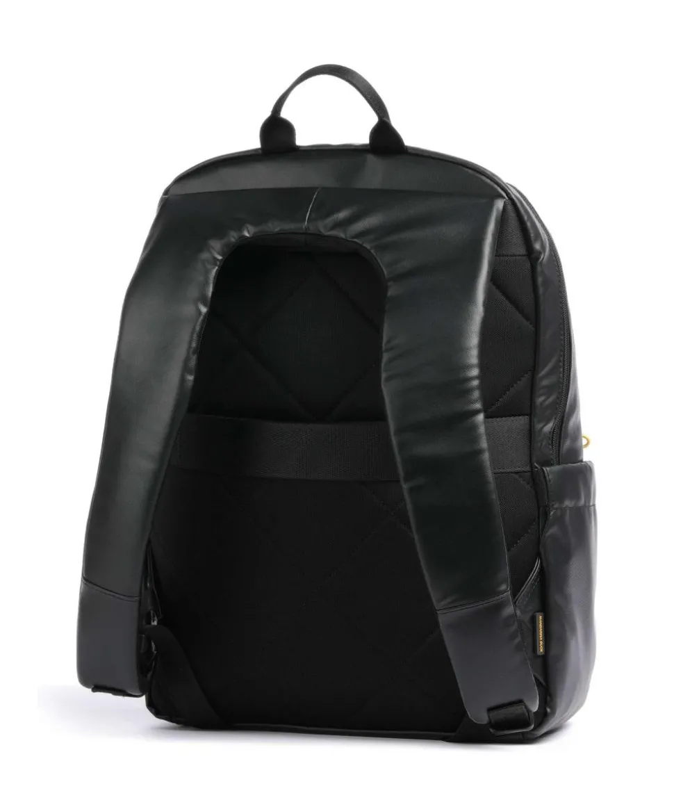 Eco Coated Laptop-Rucksack 15″ Polyester schwarz