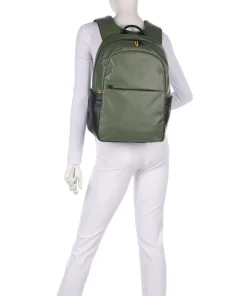 Eco Coated Laptop-Rucksack 15″ Polyester khaki
