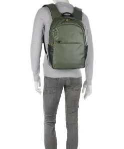 Eco Coated Laptop-Rucksack 15″ Polyester khaki