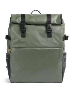 Eco Coated Laptop-Rucksack 17″ Polyester khaki