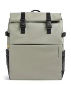 Eco Coated Laptop-Rucksack 17″ Polyester graugrün