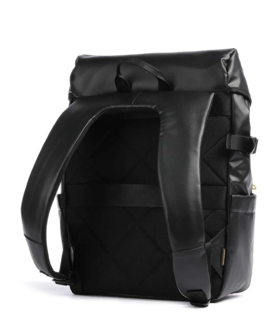Eco Coated Laptop-Rucksack 15″ Polyester schwarz