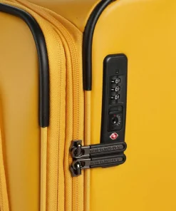 Eco Coated 4-Rollen Trolley gelb 83 cm