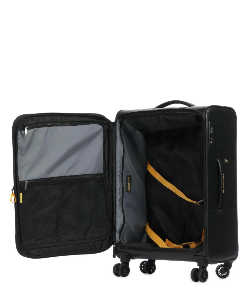 Eco Coated 4-Rollen Trolley schwarz 67 cm