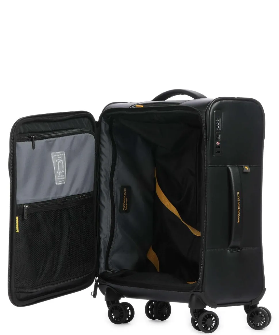 Eco Coated 4-Rollen Trolley schwarz 55 cm