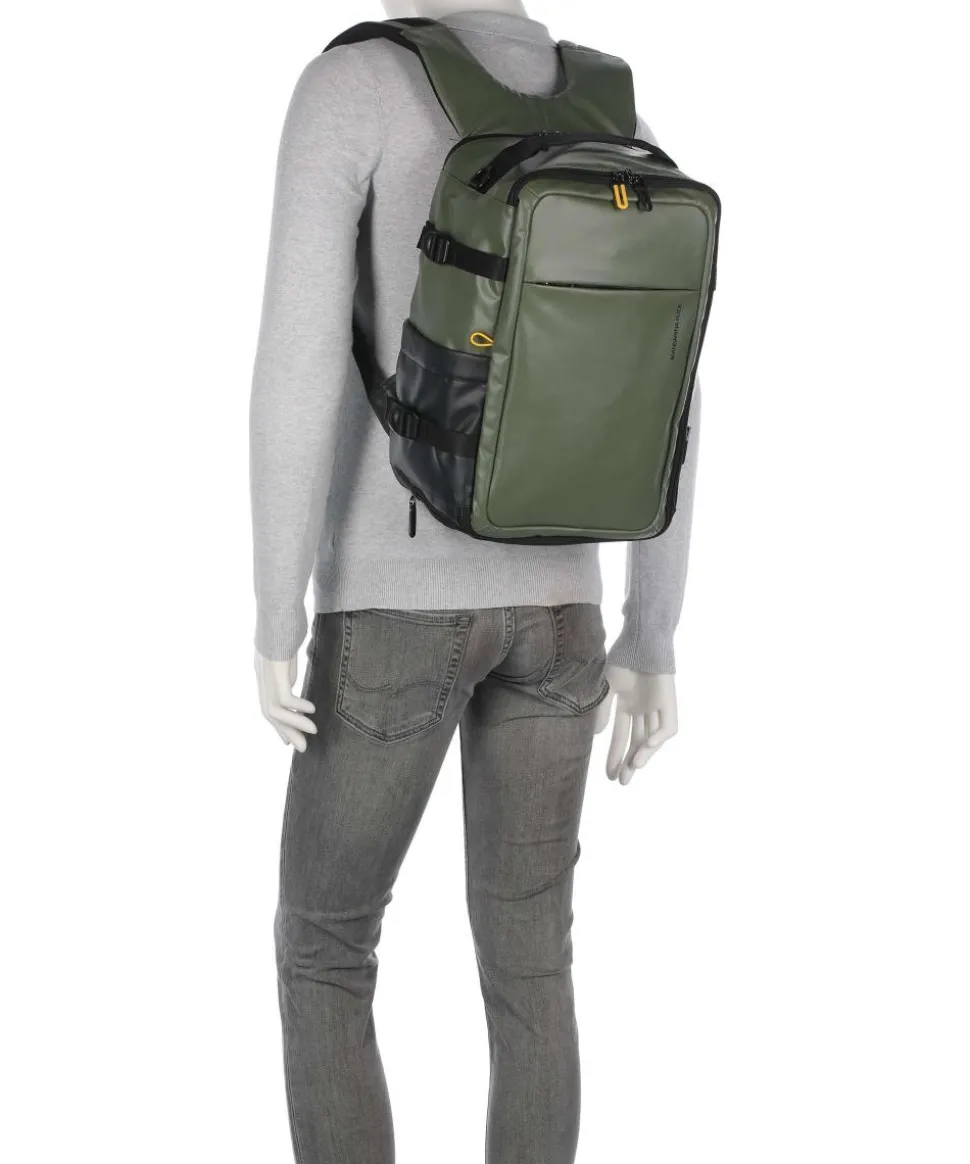 Eco Coated Rucksack 13″ Polyester khaki