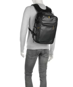 Eco Coated Rucksack 13″ Polyester schwarz