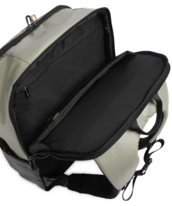 Eco Coated Rucksack 15″ Polyester graugrün