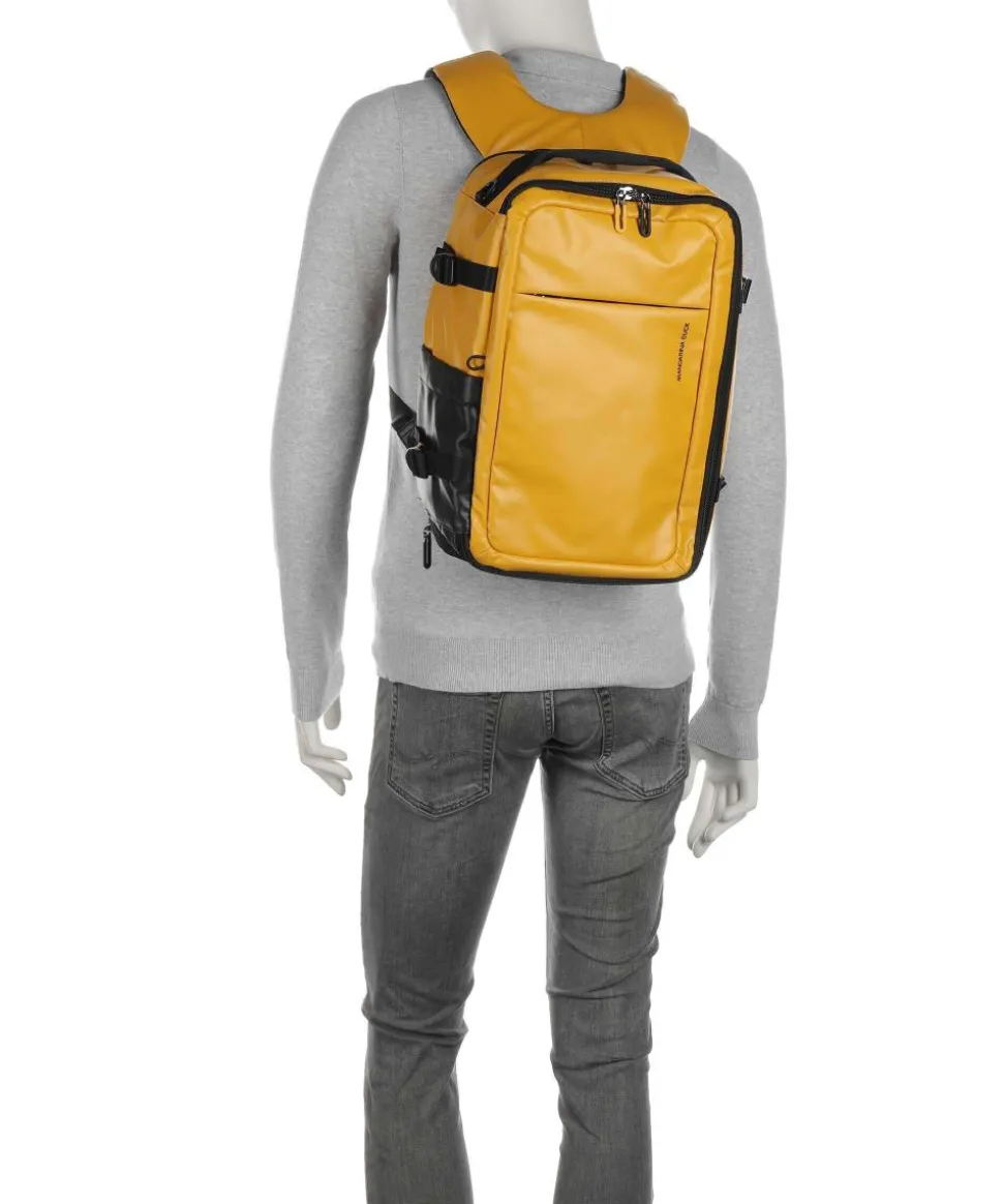 Eco Coated Rucksack 13″ Polyester gelb