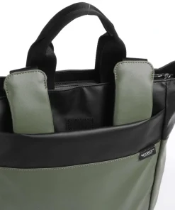 Eco Coated Rucksack 15″ recyceltes Polyester khaki