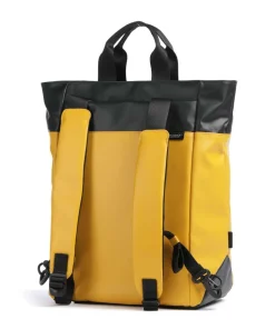 Eco Coated Rucksack 15″ recyceltes Polyester senfgelb