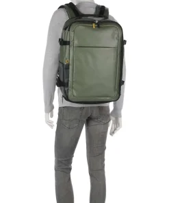 Eco Coated Rucksack Polyester khaki