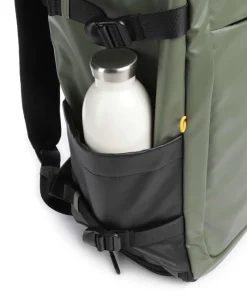 Eco Coated Rucksack Polyester khaki