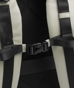 Eco Coated Rucksack Polyester graugrün