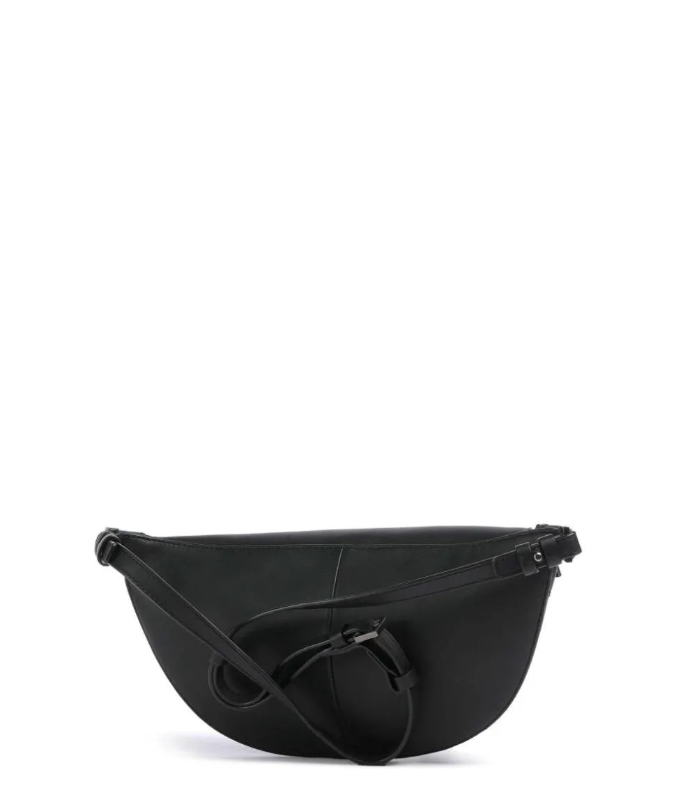 Edda Calf Optic M Gürteltasche Leder schwarz