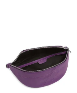Edda Calf Optic M Gürteltasche Leder brombeer