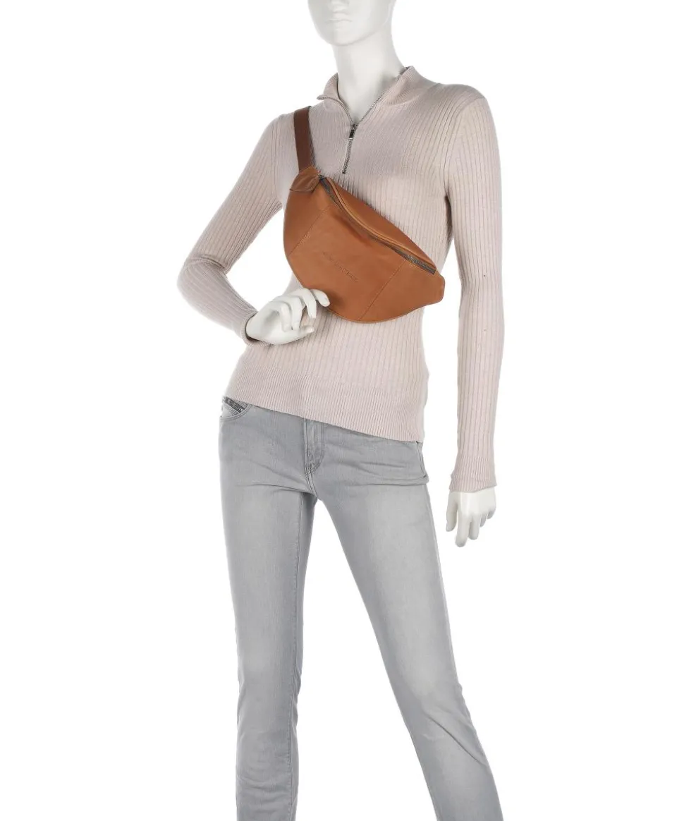 Eden Gürteltasche Pull-Up Rindsleder cognac