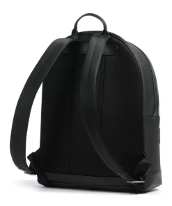 Edison Rucksack 15″ genarbtes Rindsleder schwarz