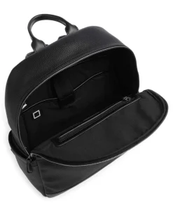 Efeo Rucksack 14″ Lederimitat schwarz