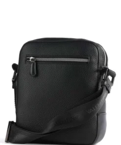 Efeo Umhängetasche Lederimitat schwarz