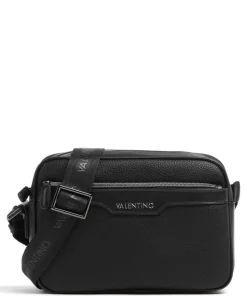 Efeo Umhängetasche Lederimitat schwarz