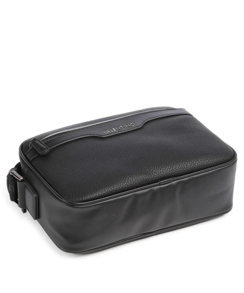 Efeo Umhängetasche Lederimitat schwarz