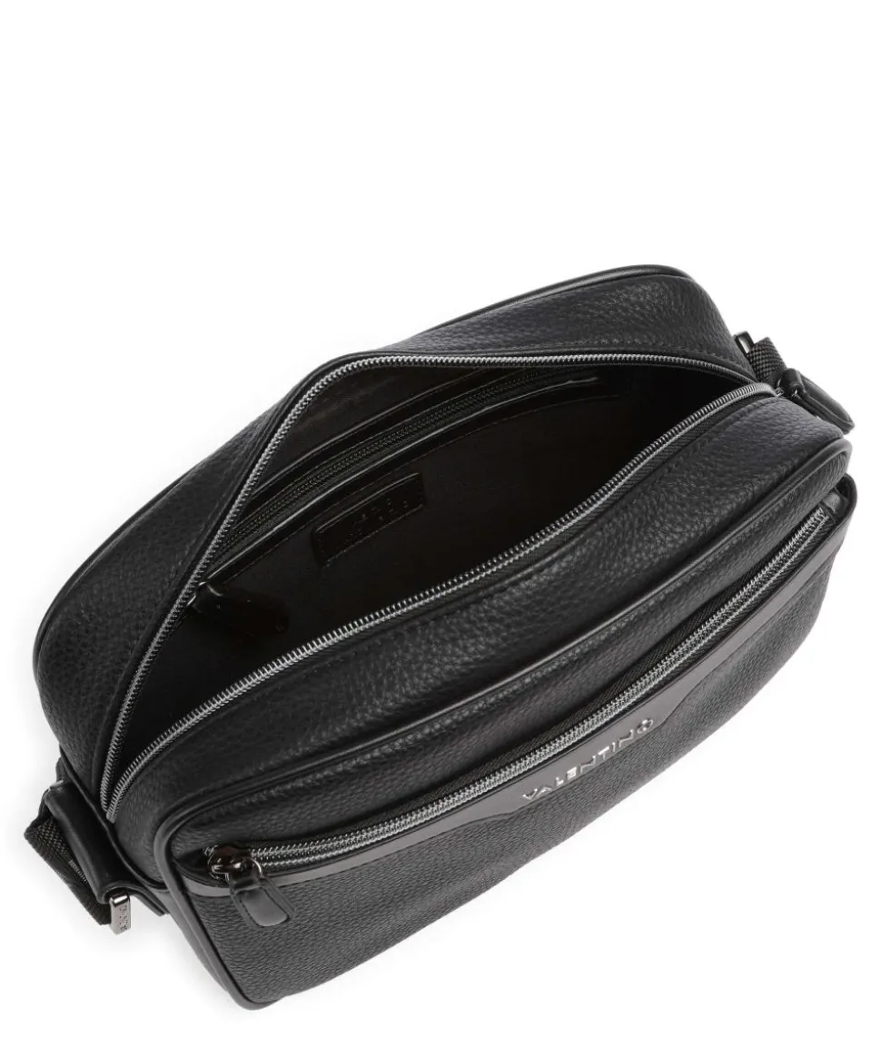 Efeo Umhängetasche Lederimitat schwarz