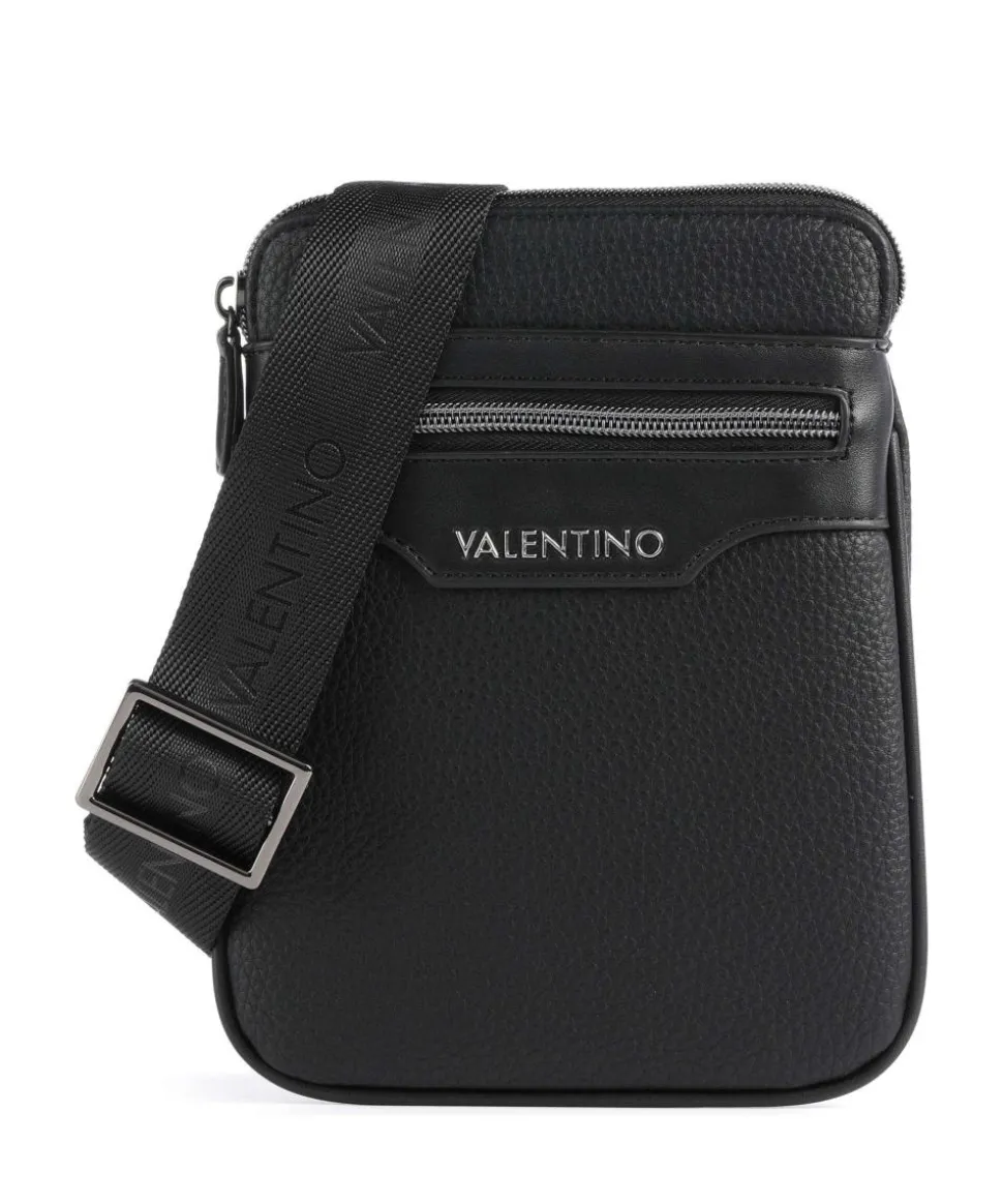 Efeo Umhängetasche Lederimitat schwarz