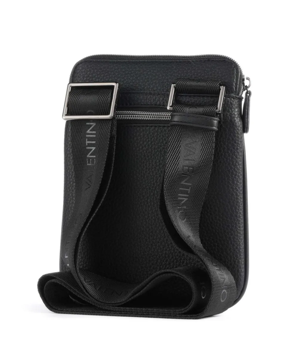 Efeo Umhängetasche Lederimitat schwarz