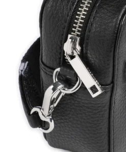 Elea Umhängetasche genarbtes Rindsleder schwarz