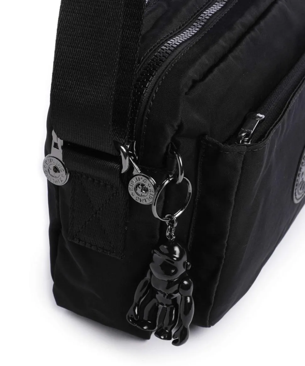 Elevated Abanu M Umhängetasche recyceltes Polyamid schwarz