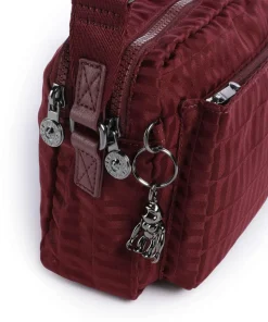 Elevated Abanu M Umhängetasche Polyester dunkelrot