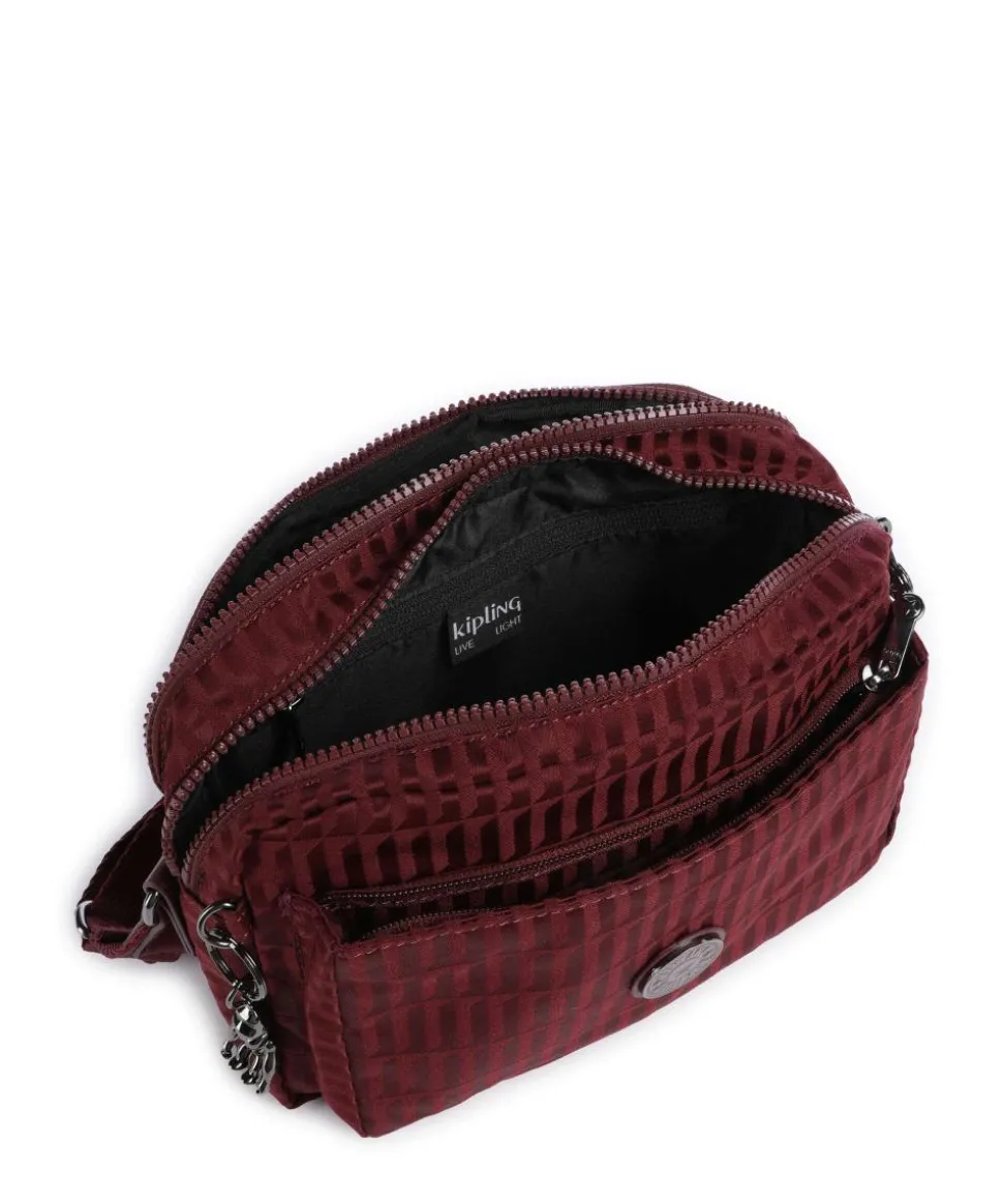 Elevated Abanu M Umhängetasche Polyester dunkelrot