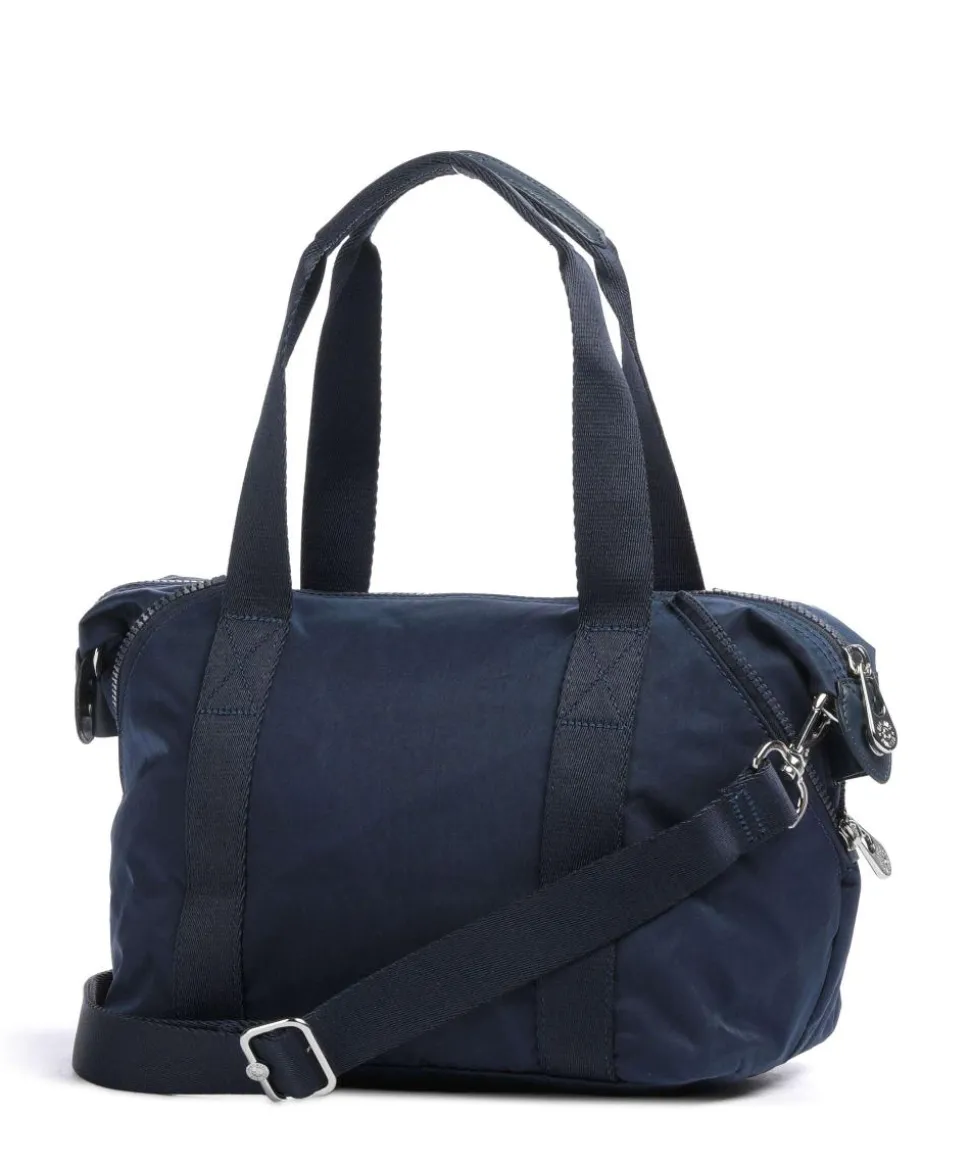 Elevated Art Mini Handtasche recyceltes Polyamid dunkelblau