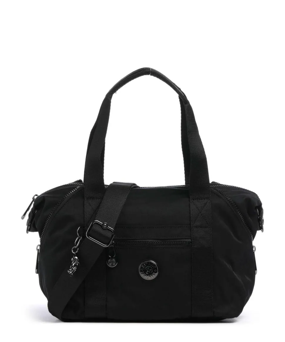 Elevated Art Mini Handtasche recyceltes Polyamid schwarz