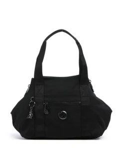 Elevated Art Mini Handtasche recyceltes Polyamid schwarz