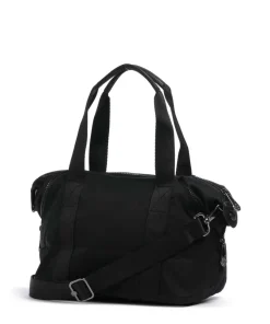 Elevated Art Mini Handtasche recyceltes Polyamid schwarz