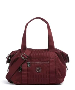 Elevated Art Mini Handtasche Polyester dunkelrot